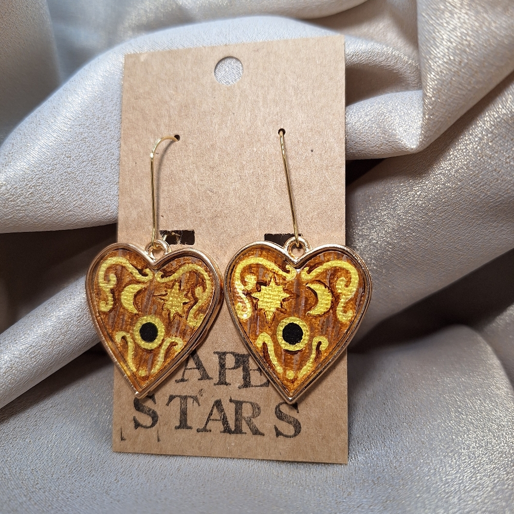 Hand painted earrings